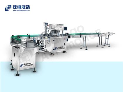 全自動(dòng)蜜蠟400g安士罐灌裝封罐線(xiàn) 